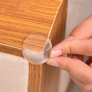 Vittak 10 Protetor Quina Mesa Canto Ponta Segurança Bebê Criança 3m Cor Transparente