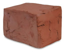 Argila escolar vermelha modelar escultura artesanato 1kg