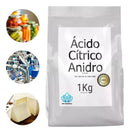 Ácido Cítrico Anidro Alimentício Pacote 1kg