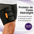 Coxal Ortopédico Ajustável Neoprene Compressão Muscular