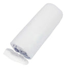 Lençol berço americano com elastico kit 2 100% algodão cor rosa e branco desenho do tecido liso