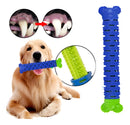 Osso Mordedor Removedor De Tártaros De Pets Escova Chewbrush Cor Azul