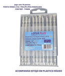 Bits Ponteira Dupla Parafusadeira Philips Fenda 110mm Com 10