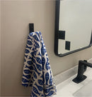 Gancho De Parede De Ferro Estilo Industrial 4x7cm Preto 3pçs