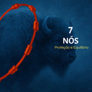 Pulseira Vermelha 7 Nós Kabbalah Proteção Contra Inveja Olho Gordo Amuleto Energia Positiva Fé Sorte Amor Saúde Paz Equilíbrio Espiritual Ajustável Unissex