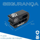 Trava Antifurto Disco Freio Universal Moto Tecklock Preta
