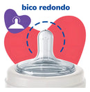 Kit de Mamadeira Primeiros Passos 50 150 e 240ml Rosa Lillo 628831