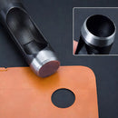 Jogo Furadores Couro Borracha Vazador Perfurador Aço 5 Pç