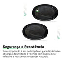 Tela Premier Para Alto Falante De 6x9 Polegadas Kit 2 Peças Cor Preto Permak