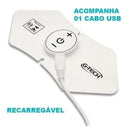 G-Tech Eletroestimulador Massageador Tens Alivio Já Anvisa Cor Branco Bi