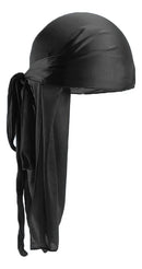 Kit 2 Bandana Durag Dureg Cores Variadas Rap Waves Cor Preto E Branco