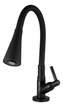 Torneira Gourmet Cozinha Mesa Bancada Pia Flexível Preta Abs Preto