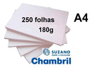 Fortini Paper A4 offset de 250 folhas de 180g branco
