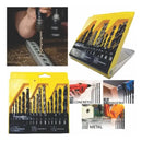 Jogo De Brocas Para Madeira Concreto Metal Videa Furadeira