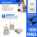 Kit 10un Adaptadores De Tomada 10a / 20a 250v
