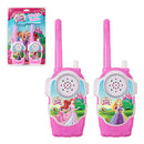 Walk Talk Rádio Comunicador Infantil Meninas Princesa