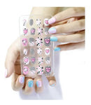 Kit 120 Unha Postiça Kids Infantil 10 Caixa Revenda Atacado