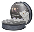 Linha Pesca Joyfox Multifilamento Cinza 300m 4x 0.305mm 45lb