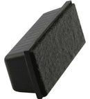 Apagador quadro branco e lousa plástico preto Carbrink produtos de papelaria