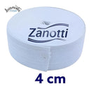 Elástico Jaraguá 40 Mm Zanotti Reforçado Branco 25 Metros Desenho do tecido Liso
