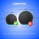 Suporte Tomada Parede Amazon Alexa Echo Dot 4ª E 5ª Geracao Cor Preto Stephan