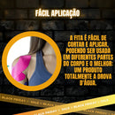 Kit 4 Kinesio Tape Fita Bandagem Funcional Cores Sortidas