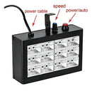 Strobo Rítmico 12 Leds Rgb 15w Dj Iluminação Festa Balada