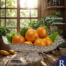 Saladeira Ruvolo, Fruteira Cozinha Mesa, Fruteira Vidro com Pé