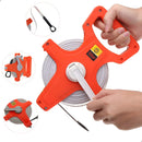 Trena De 50 Metros Fita De Fibra De Vidro Aberta 50m X 14mm