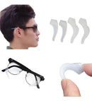 Trava Gancho Orelha Hastes Óculos Preto Ou T Transparente