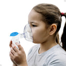 Inalador Nebulizador De Rede Bateria Recarregavel Sem Fio Md4600 Medicate Cor Azul Claro