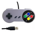 Kit 2 TZ KP-3124 Controles Nintendo Snes Usb Para Pc Windows Mac Linux