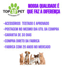 Guia De Contenção Banho E Tosa Pet Shop Premium Kit 4 Unid Cor Preto TOP10PET com Regulagem de Tamanho
