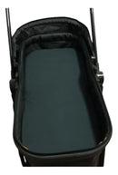 Colchão Carrinho Bebê Acolchoado Colchonete Moises Algodão Cor Preto