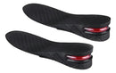 Palmilhas Altura 3 E 5cm B-tall C/ Amortecedor Em Gel Cor Preto Tamanho Da Palmilha 38 Ao 41 Recortável