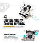 Carburador Roçadeira 42/43/52/62/63/62/65cc Cilindradas Compatível Com Toyama, Nakasaki, Vulcan, Branco, Garthen, Kawashima, Terra - Bjb Equipamentos - Com Junta