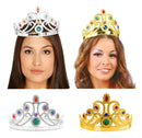 Coroa Rainha Princesa Dourada Prata 2 Unidad Dourada/Prata