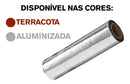 Manta Asfáltica Adesiva Aluminizada  Térmica - 45cm X 10mt
