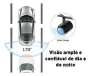 Câmera De Re Automotiva Hd Infravermelho Visão Noturna Colorida Universal Veicular Carro Borboleta 2 Em 1 A Prova D'agua