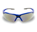 Óculos Proteção Segurança Azul Espelhado Trabalho Epi Ca