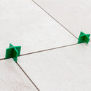 Espaçador Piso Porcelanato Cruzeta Reutilizável 2mm - 100un