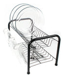 Escorredor De Louça Berço Secador 2 Andares Aço 13 Pratos 6 Copos Cor Preto Escorredeira Berço Beliche Fiver