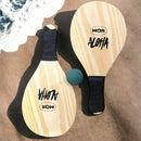 Par raquete frescobol beach tenis de praia Mor profissional