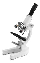 Microscópio Monocular Biológico Profissional - 64x A 2400x Cor Branco