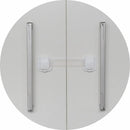 6 Trava Gaveta Armário Segurança Protetor Proteção Bebe Bca Cor Branca / Incolor