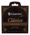 Jogo De Cordas Violão de Nylon Giannini Clássico