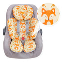 Redutor De Bebê Conforto Almofada Apoio De Raposa Laranja