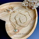 Kit Brinco Colar Corrente Argola Pequenos Antialérgico Luxo