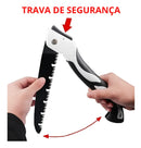 Serra Serrote Dobrável Profissional Lâmina 250mm Poda Galhos Sg Utilidades