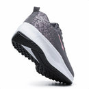 Tênis Feminino Esportivo Academia Treino Confo Cinza/Rosa 36